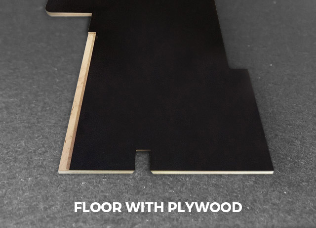 Plywood floors